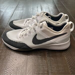 Nike Womens Air Zoom Training Size 8.5 Shoe White Running Training Sneaker